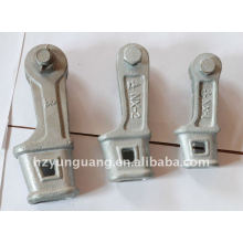 wedge type clamps guy wire fitting electric fitting power cable fix clamp electric overhead line fitting